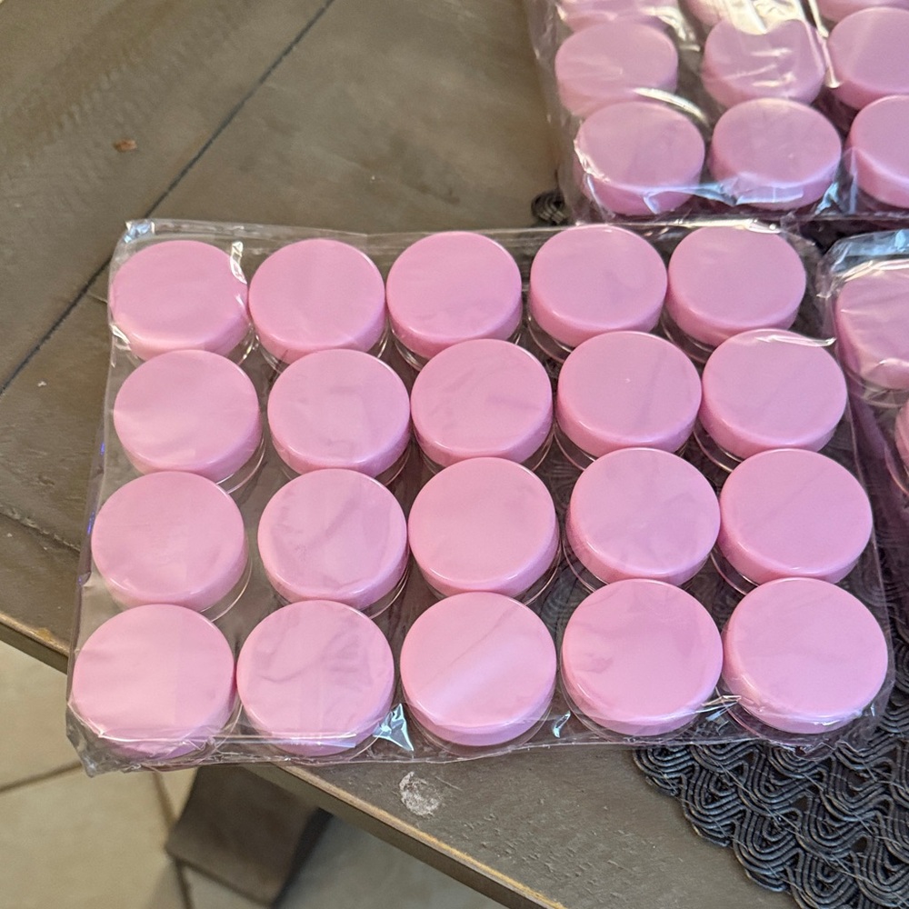 Pink Makeup Containers - Picture 2 of 5